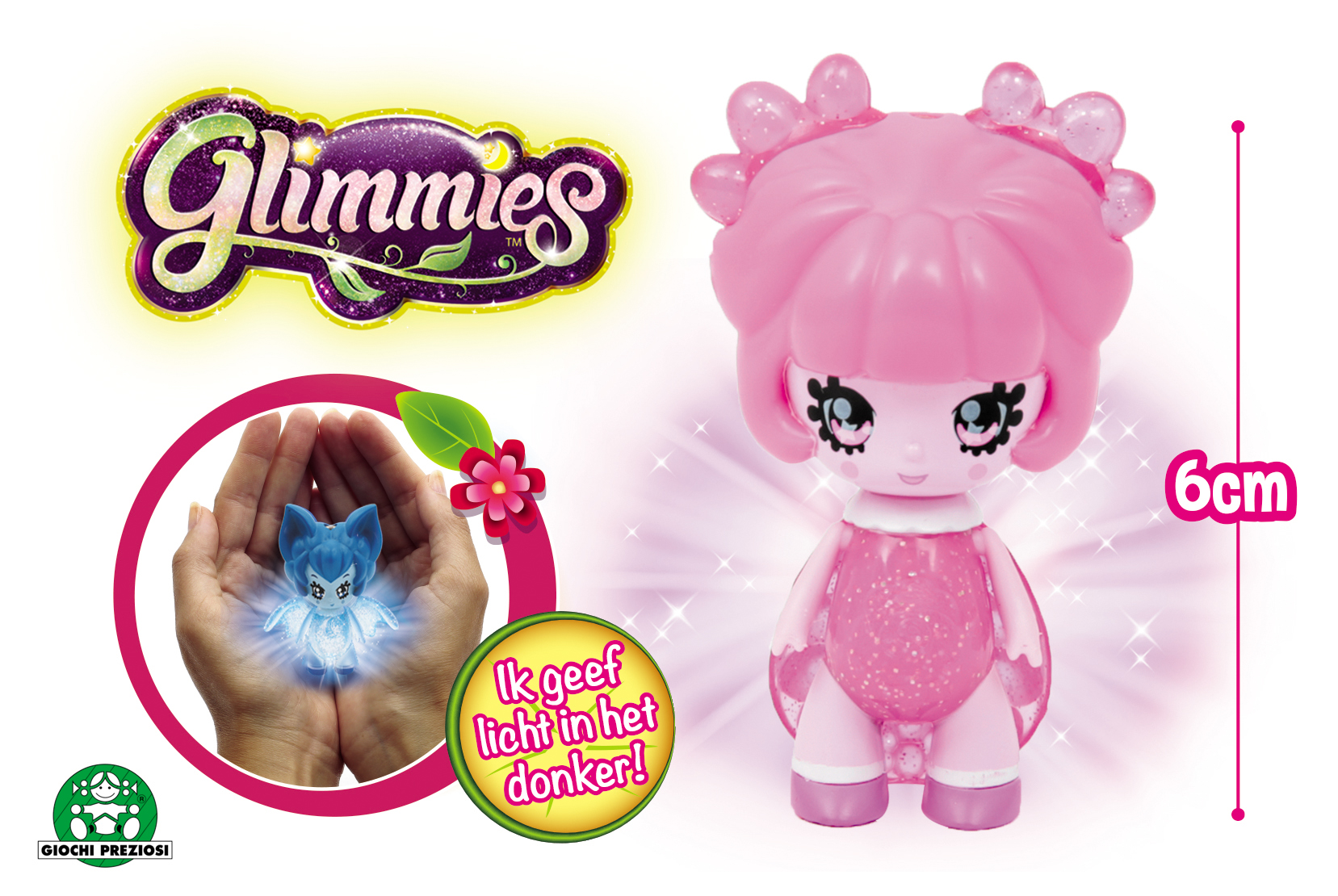 Glimmies Rainbow Friends Figuurtje - assorti - prijs per stuk