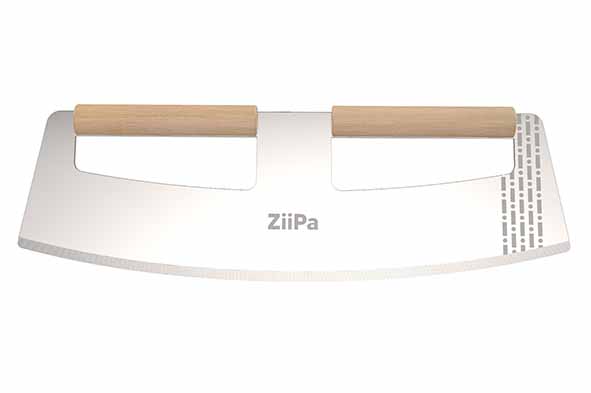 ZiiPa Pizzasnijder Pozzello RVS 18/10 - 32x10.8x2.5 cm