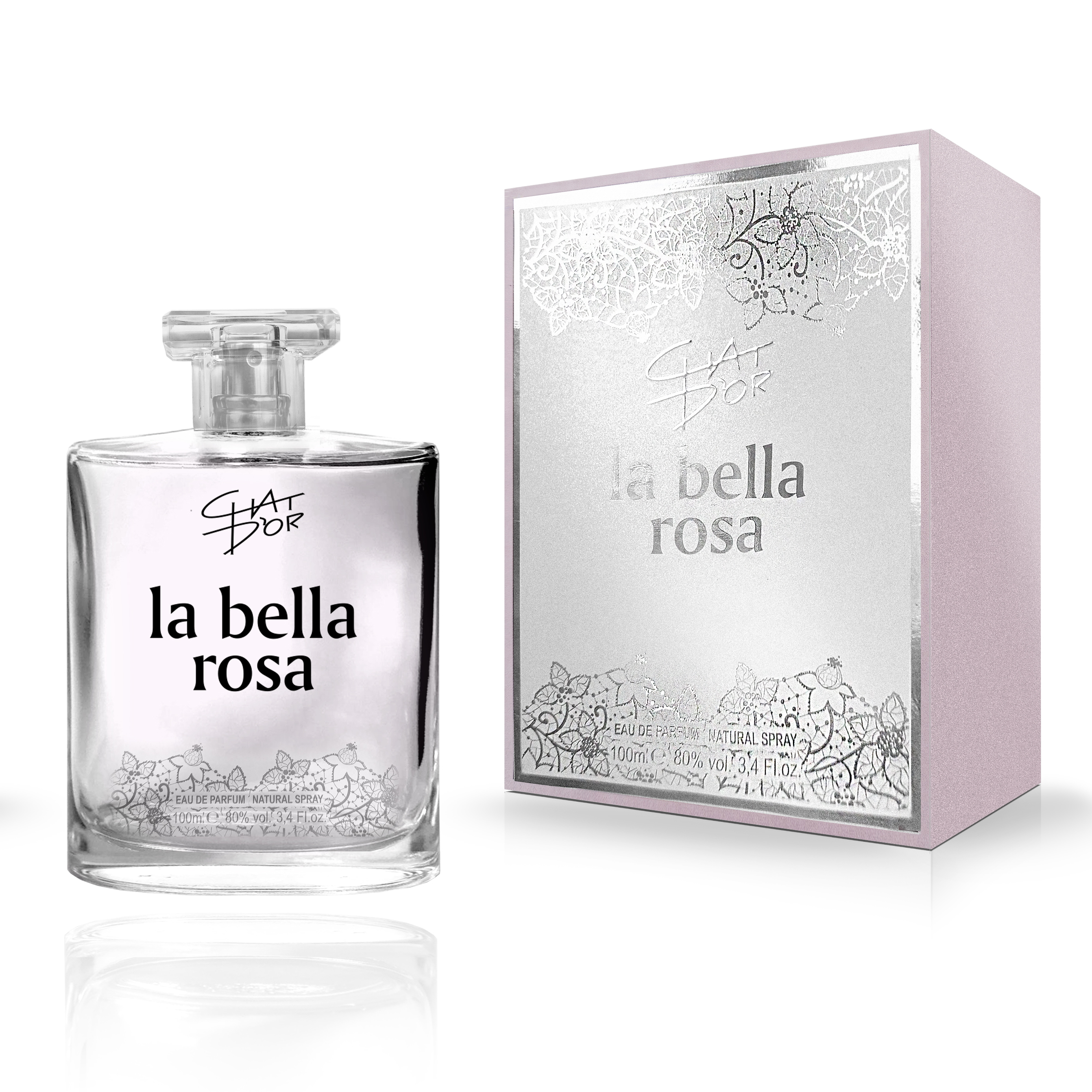 Chat D'Or Eau de Parfum - La Bella Rosa 100 ml - Women
