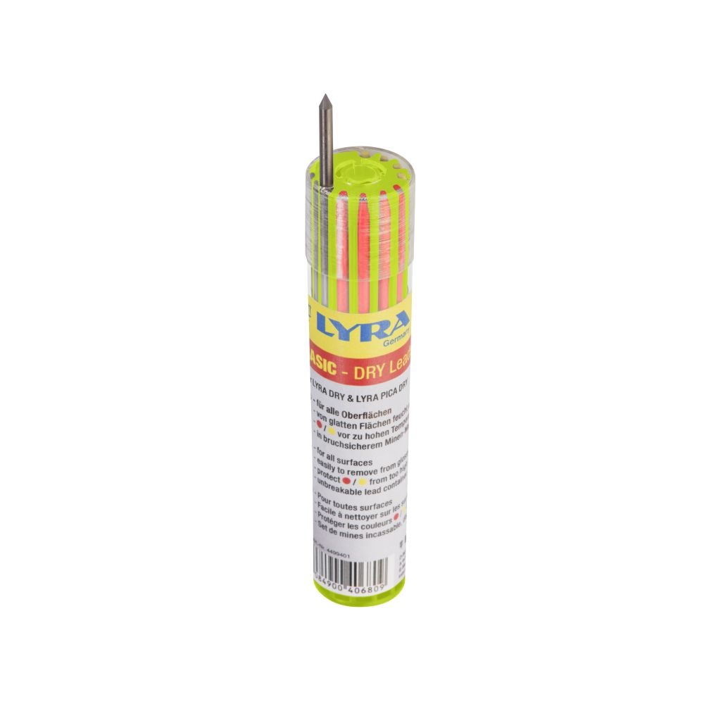 Lyra Dry Navullingen Zwart/Rood/Geel