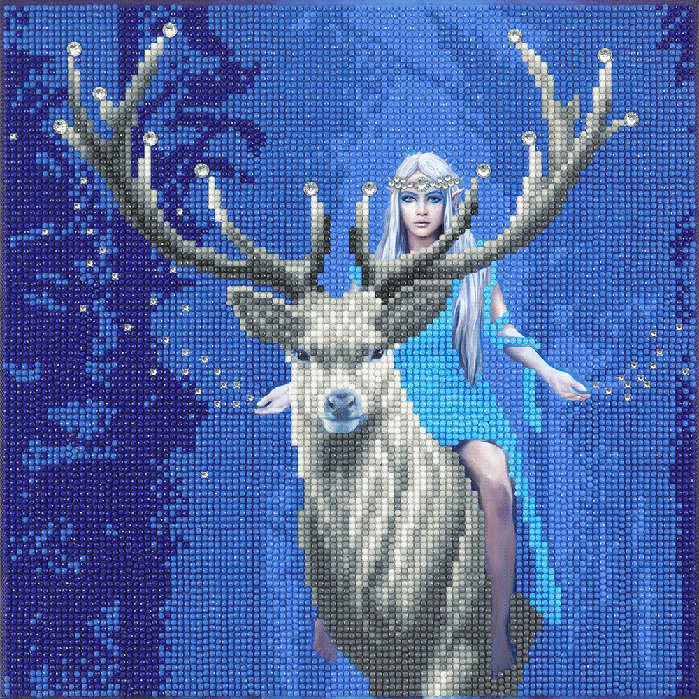 Craft Buddy Crystal Art Anne Stokes Fantasy Forrest 30 x 30 cm