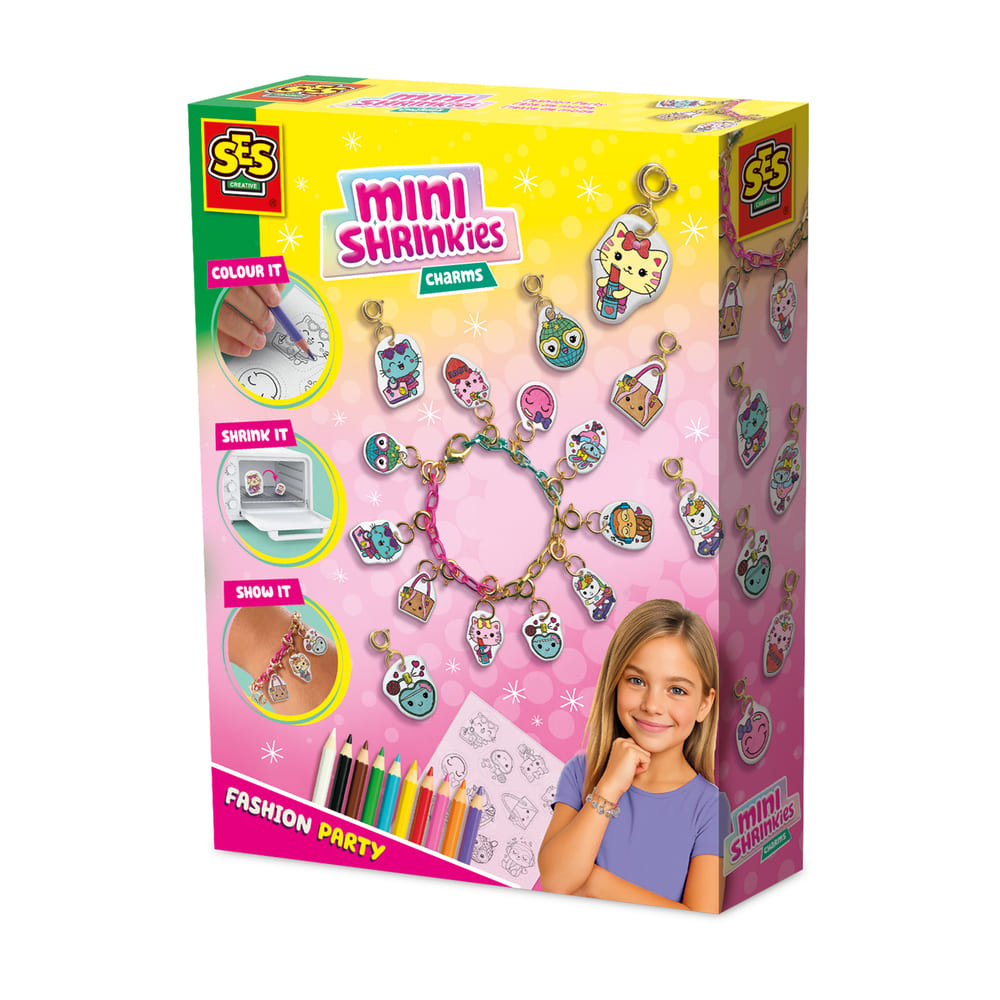 SES Mini Shrinkies Charms Fashion Party