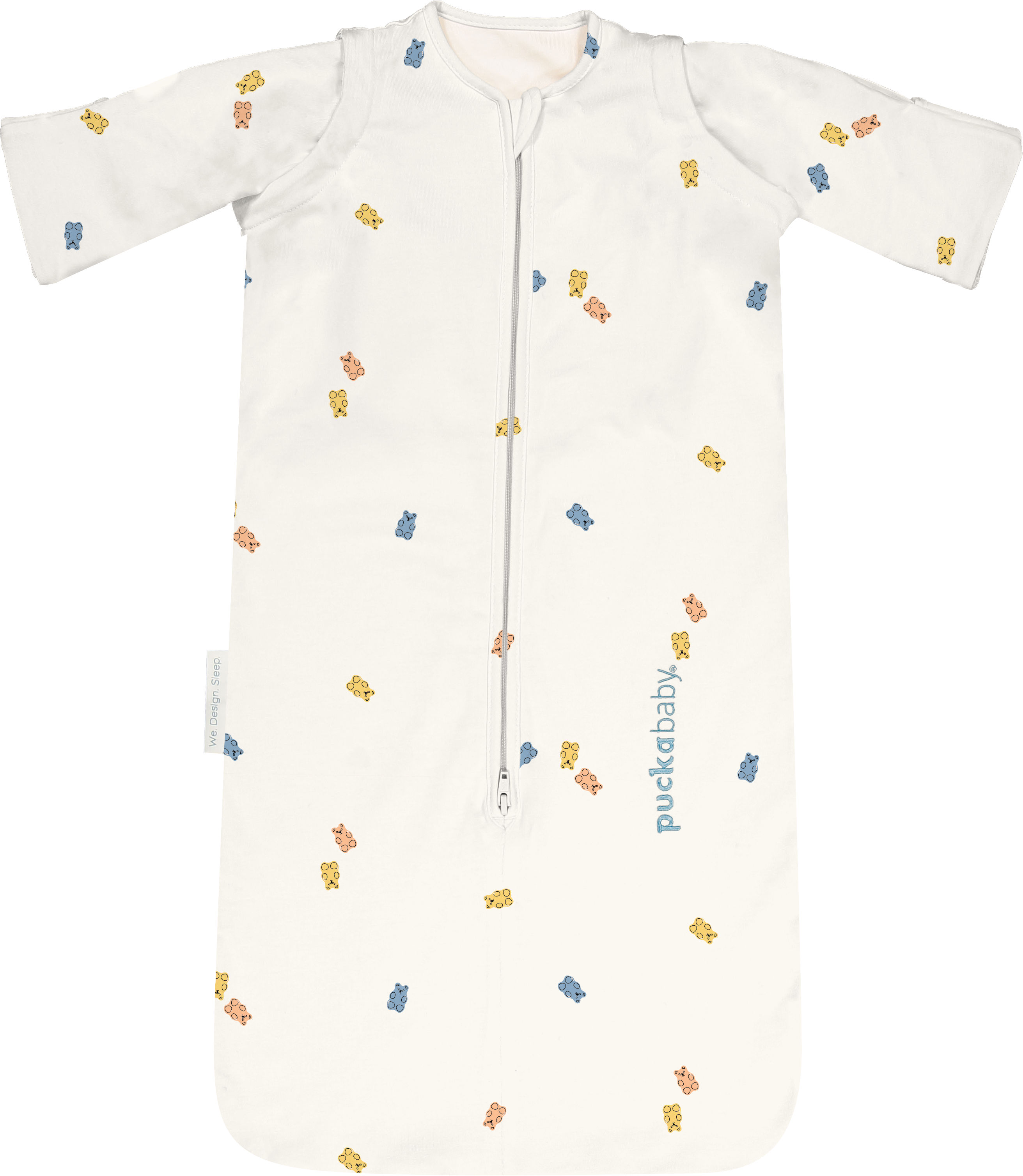 Puckababy Slaapzak The Bag Newborn Cotton Gummy Bears 0-6 maand - 70 cm - Tog 0.5 Puckababy Slaapzak The Bag Newborn Cotton Gummy Bears 0-6 maand - 70 cm - Tog 0.5