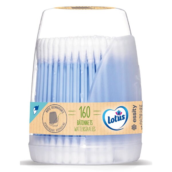 Lotus Wattenstaafjes Bio Box 160 stuks