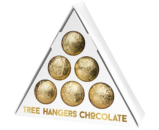 Foodconcepts Chocolade Kerstballen White Label 6 stuks