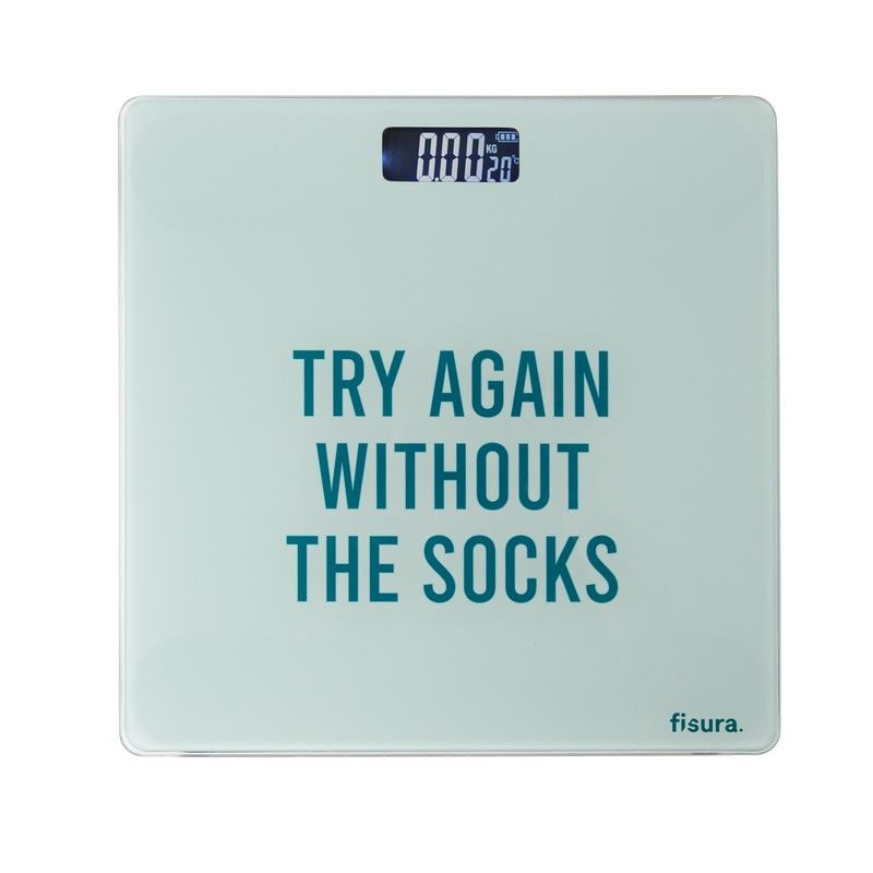 Fisura Personenweegschaal Try Again - Digitaal - tot 180kg - op 50g