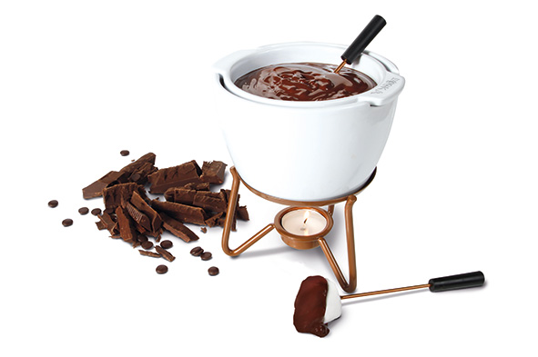 Boska Chocoladefondue Au Bain Marie 500ml - RVS - 14.5x14x17.5 cm