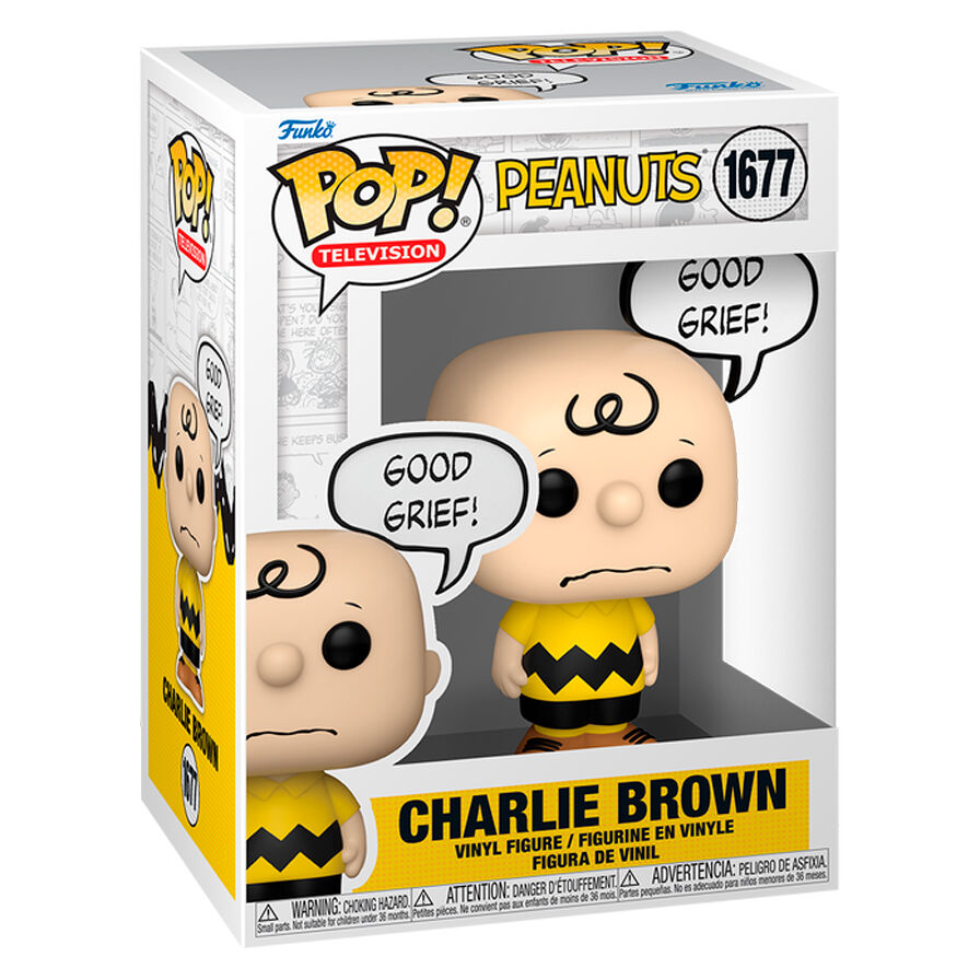 Funko Pop! Television - Peanuts: Charlie Brown -> Good Grief! 1677 Funko Pop! Television - Peanuts: Charlie Brown -> Good Grief! 1677