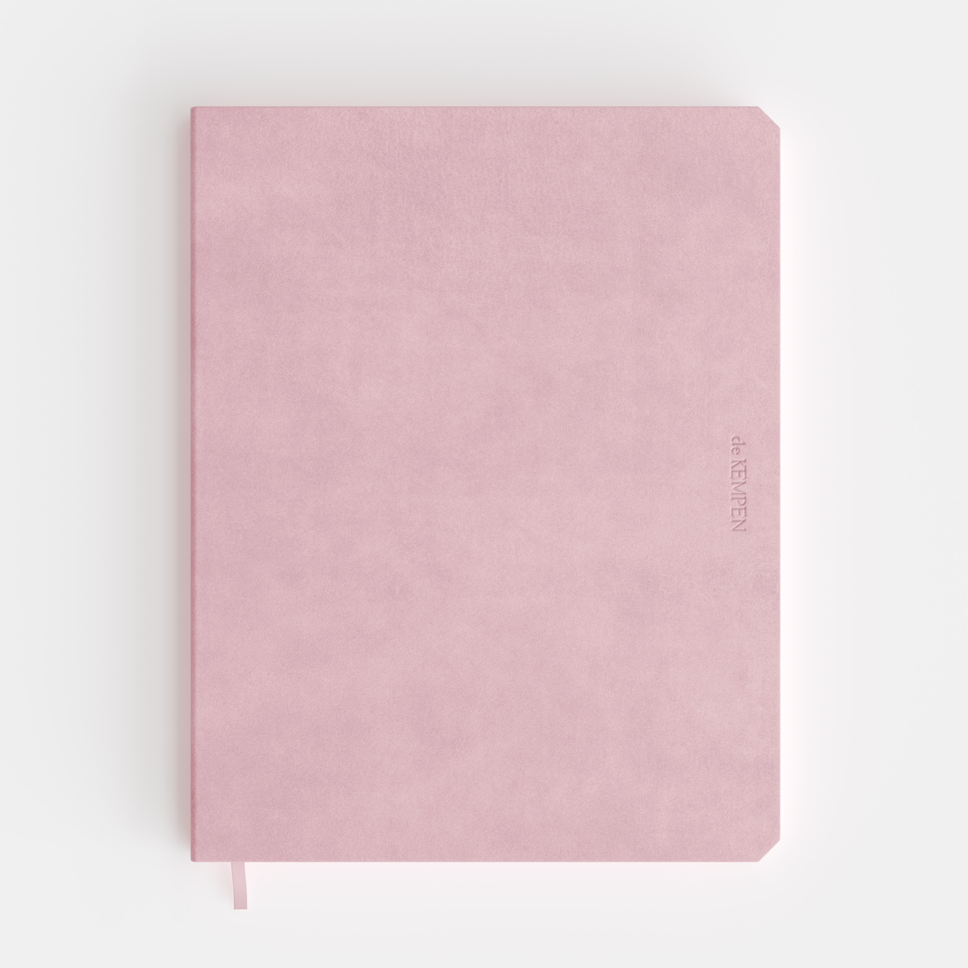 de KEMPEN Notebook Large Brut 192 blz. - Blanco - 171x220 mm