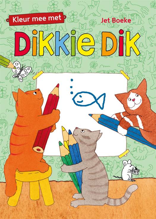 Kleurboek Kleur mee met Dikkie Dik