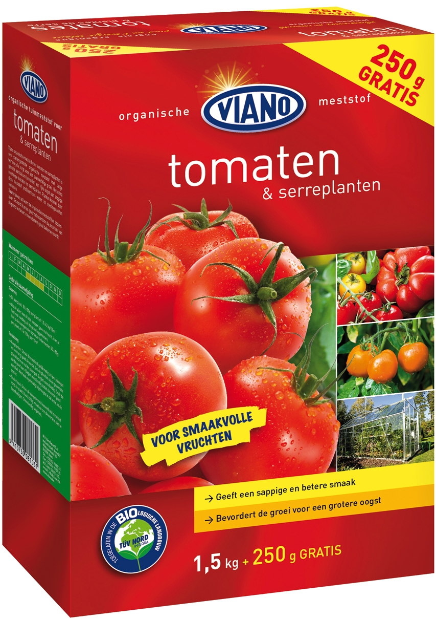 VIANO Organische Meststof 1.75 kg Tomaten & Serreplanten