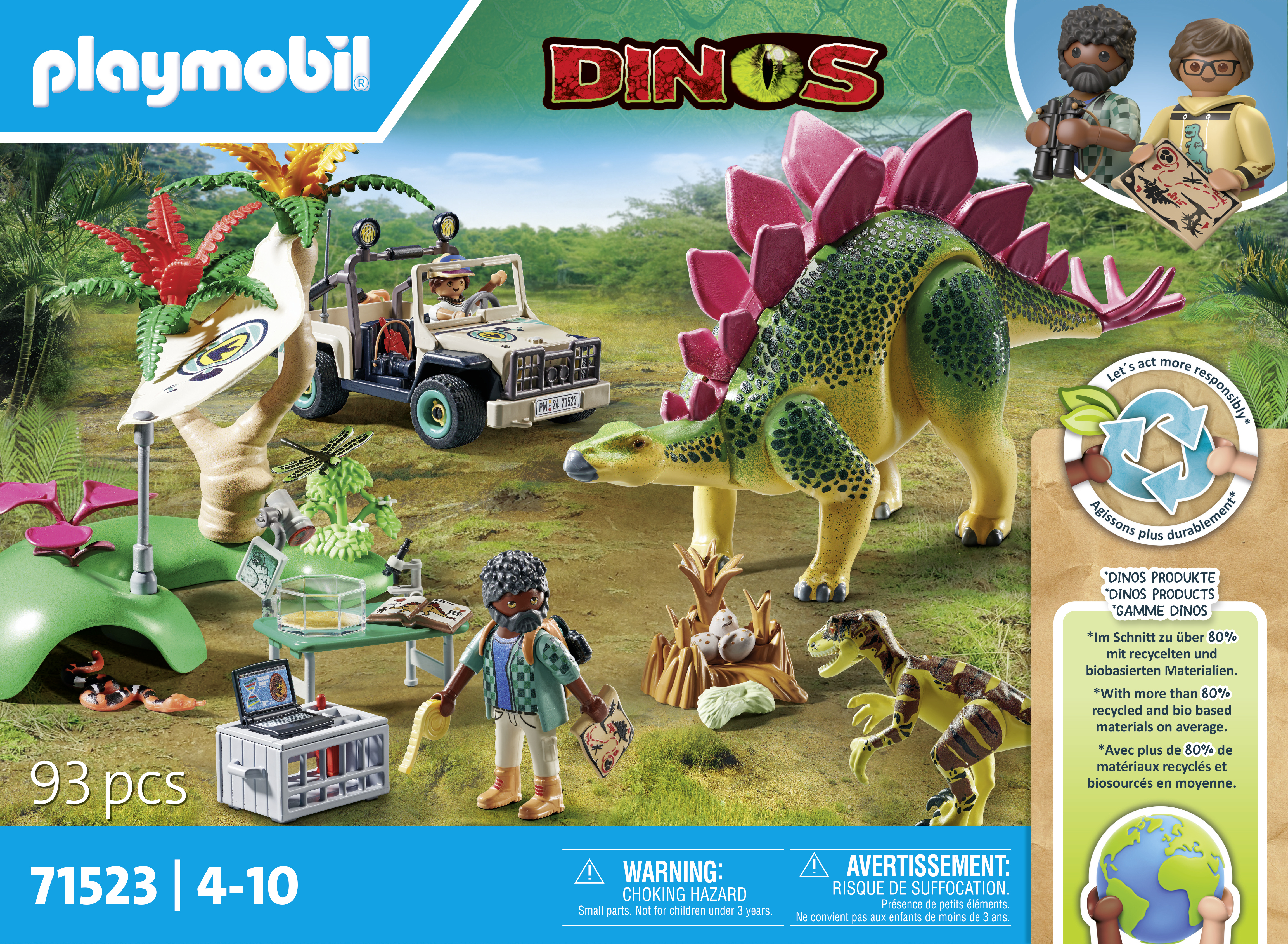 Playmobil Dinos 71523 Onderzoeksstation met dinosaurussen