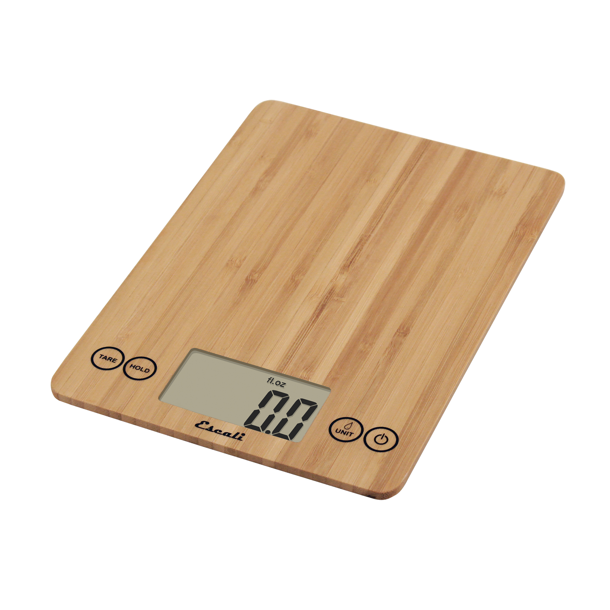 Escali Arti Keuken Weegschaal Bamboe 7kg