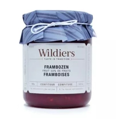 Wildiers Confituur Frambozen 50% Fruit 285g