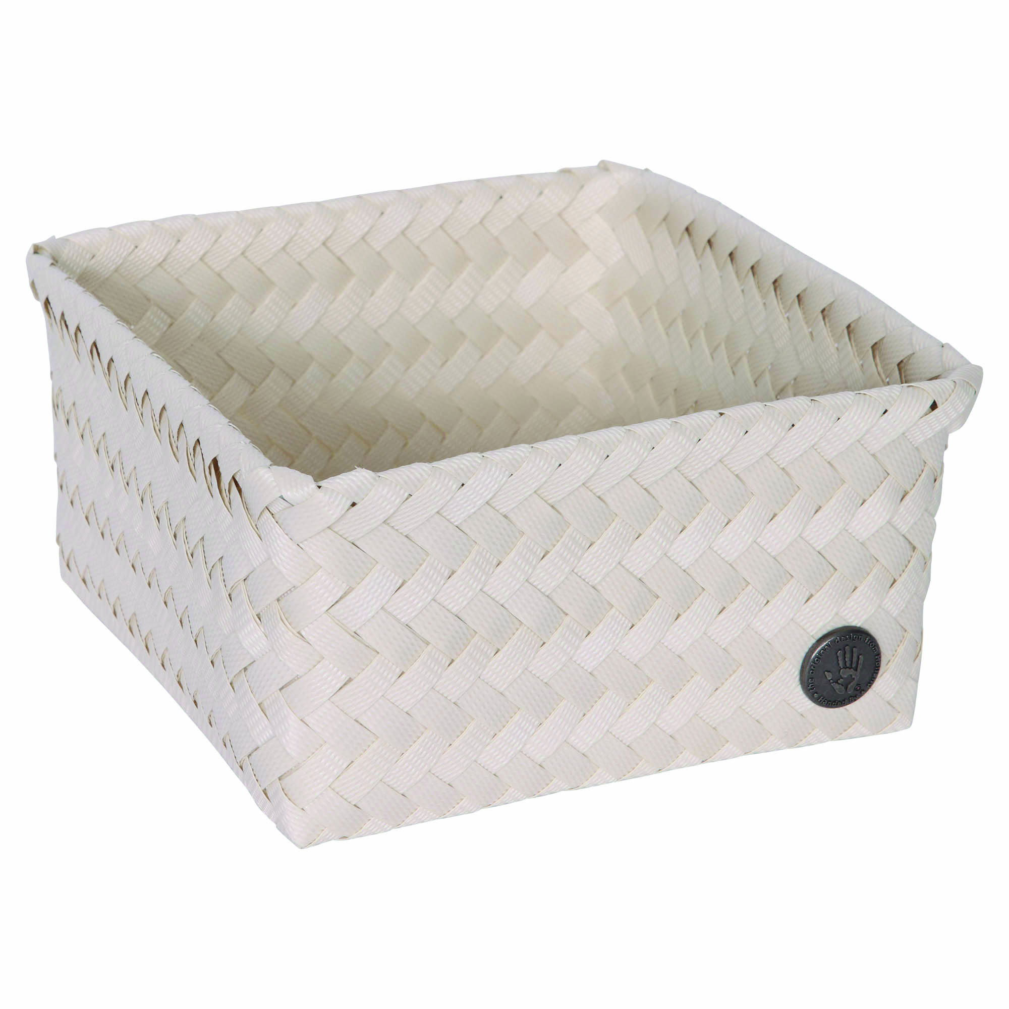 Handed By Mand Fit Square 18 Champagne 18x18x10 cm - Handgemaakt