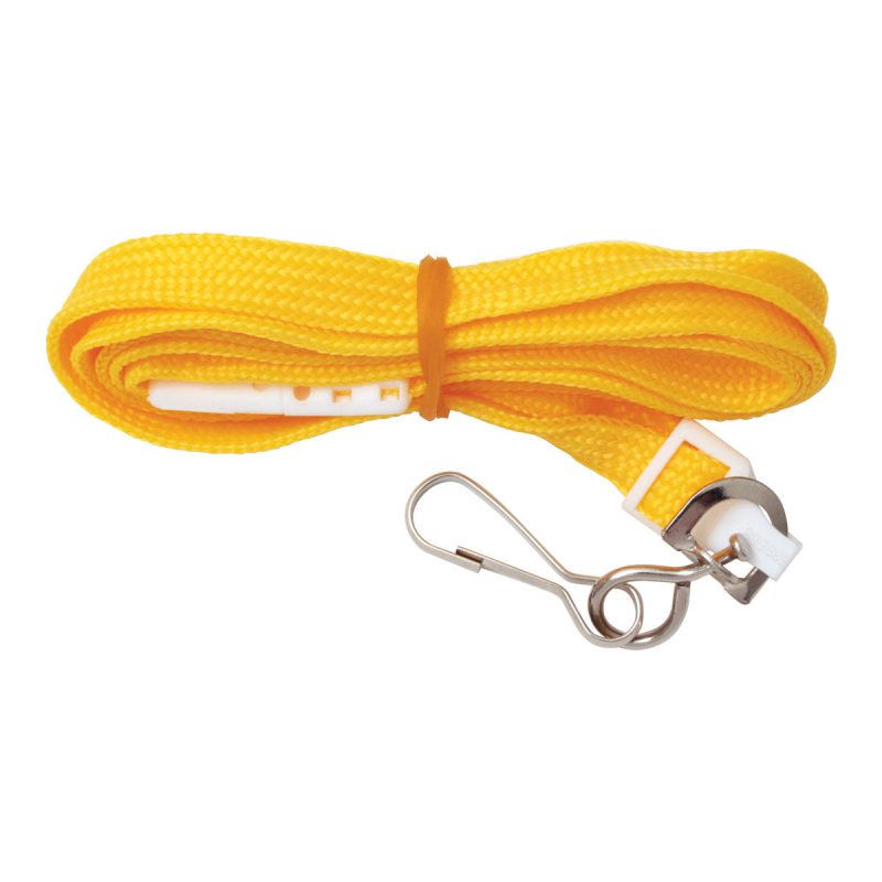 Sleutelhanger Lanyard Geel