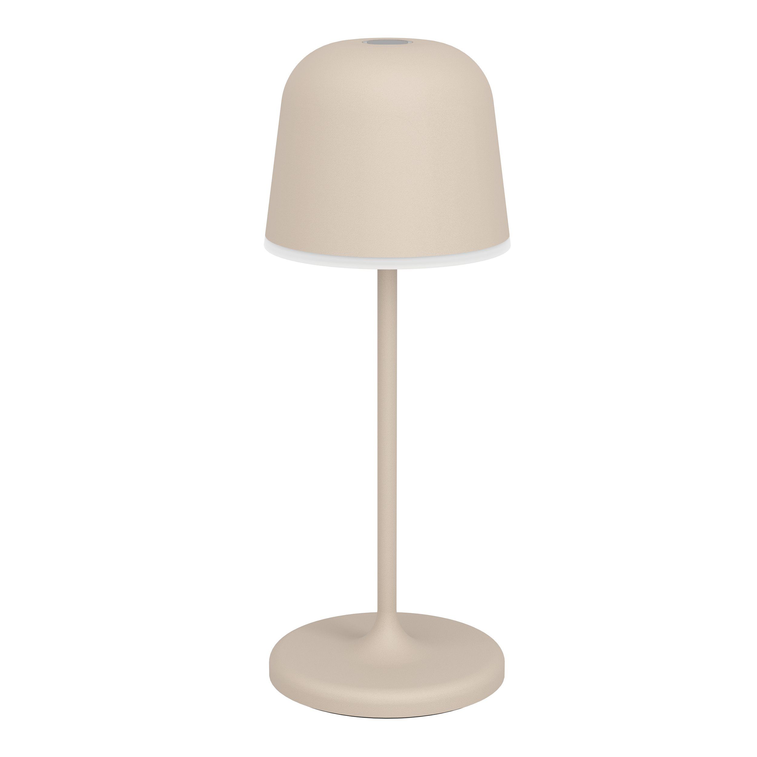 Eglo Mannera-S Tafellamp Zandkleur 1.8W 170lm 2500/3000/4000K IP54 Oplaadbaar