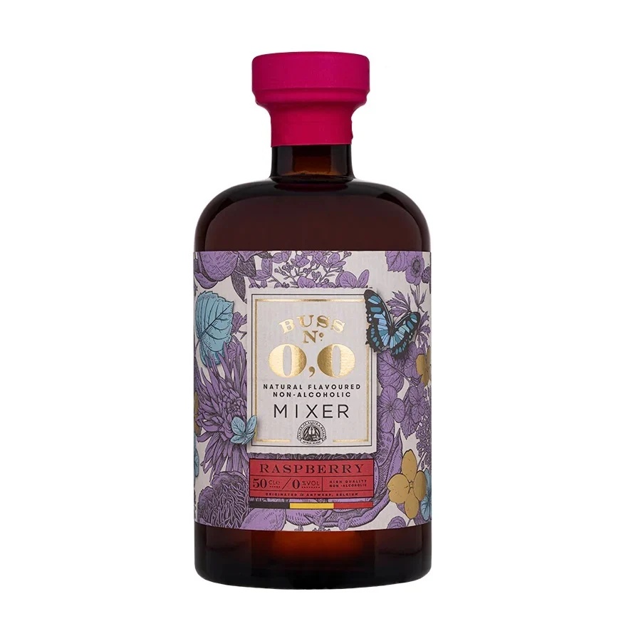 Buss Gin Non-Alcoholic Raspberry 50 cl