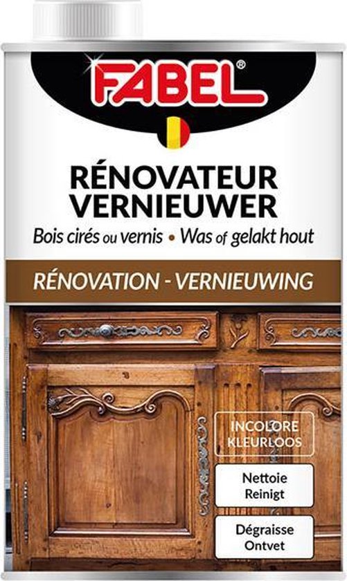 Fabel Meubelvernieuwer Hout en Meubels 250 ml- Wax of Gelakt