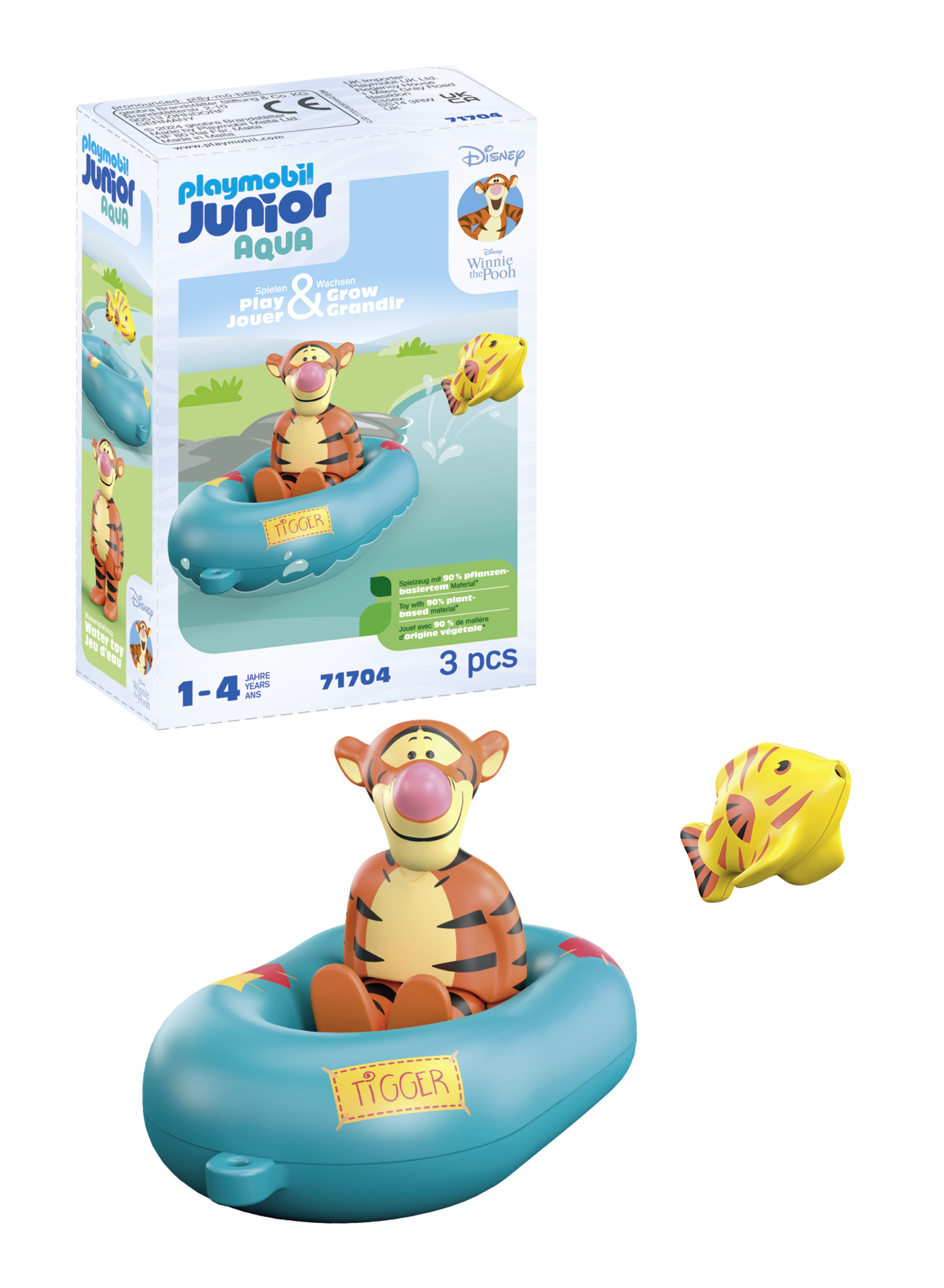 Playmobil Junior Aqua & Disney 71704 Teigetjes opblaasbare boottocht