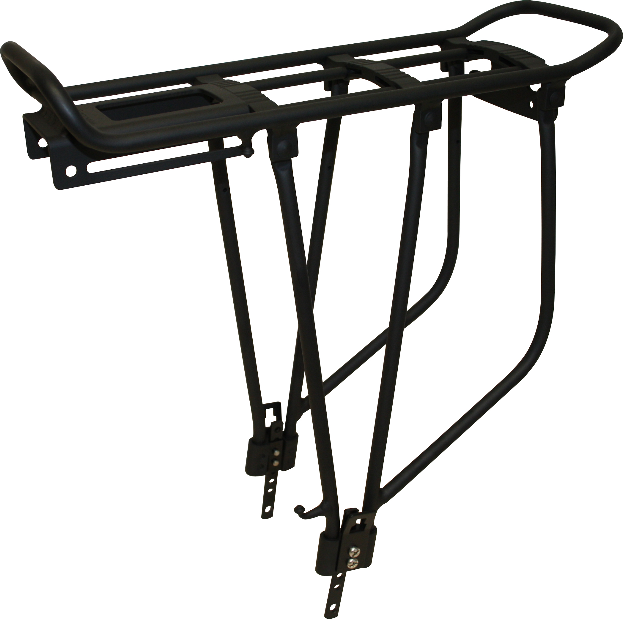 Pakdrager met Pomphouder Zwaar Model Alloy Zwart Regelbaar van 24/28