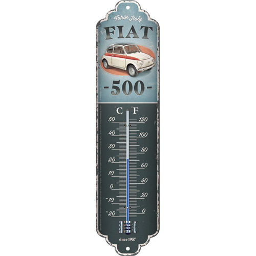 Nostalgic Art Thermometer Fiat 500