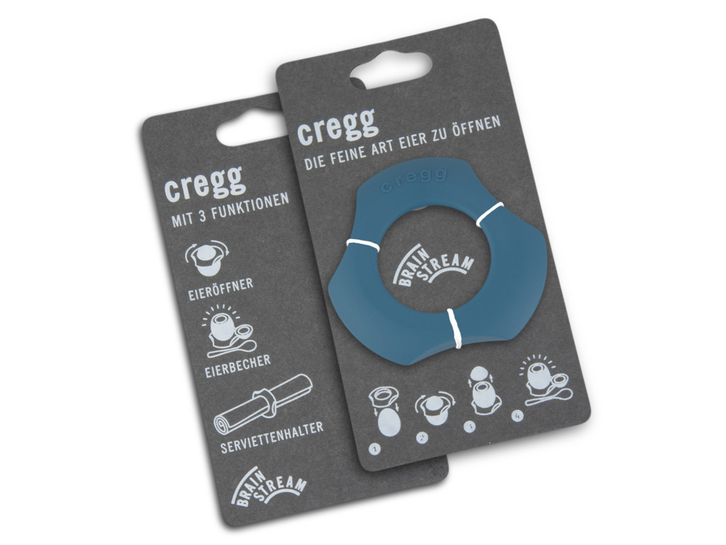 Brainstream Ei Onthoofder Cregg Blue - 7.6x14 cm