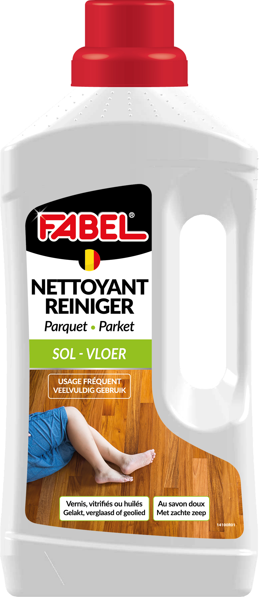 Fabel Parketreiniger met Zachte Zeep 1l