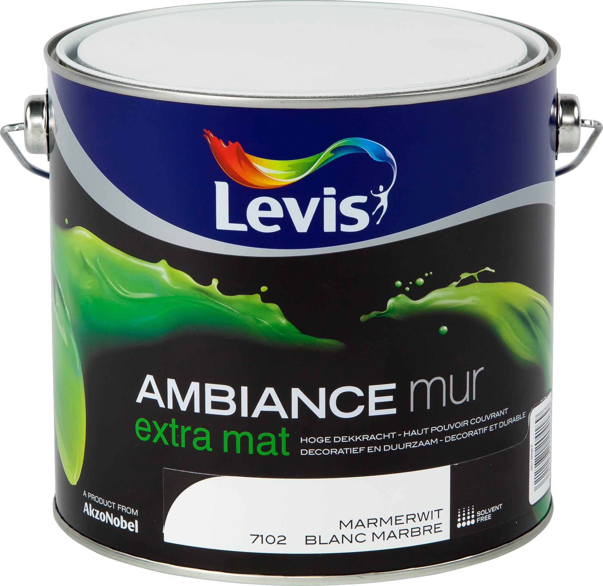Levis Ambiance Mur Extra Mat 2.5 l Kleur 7102