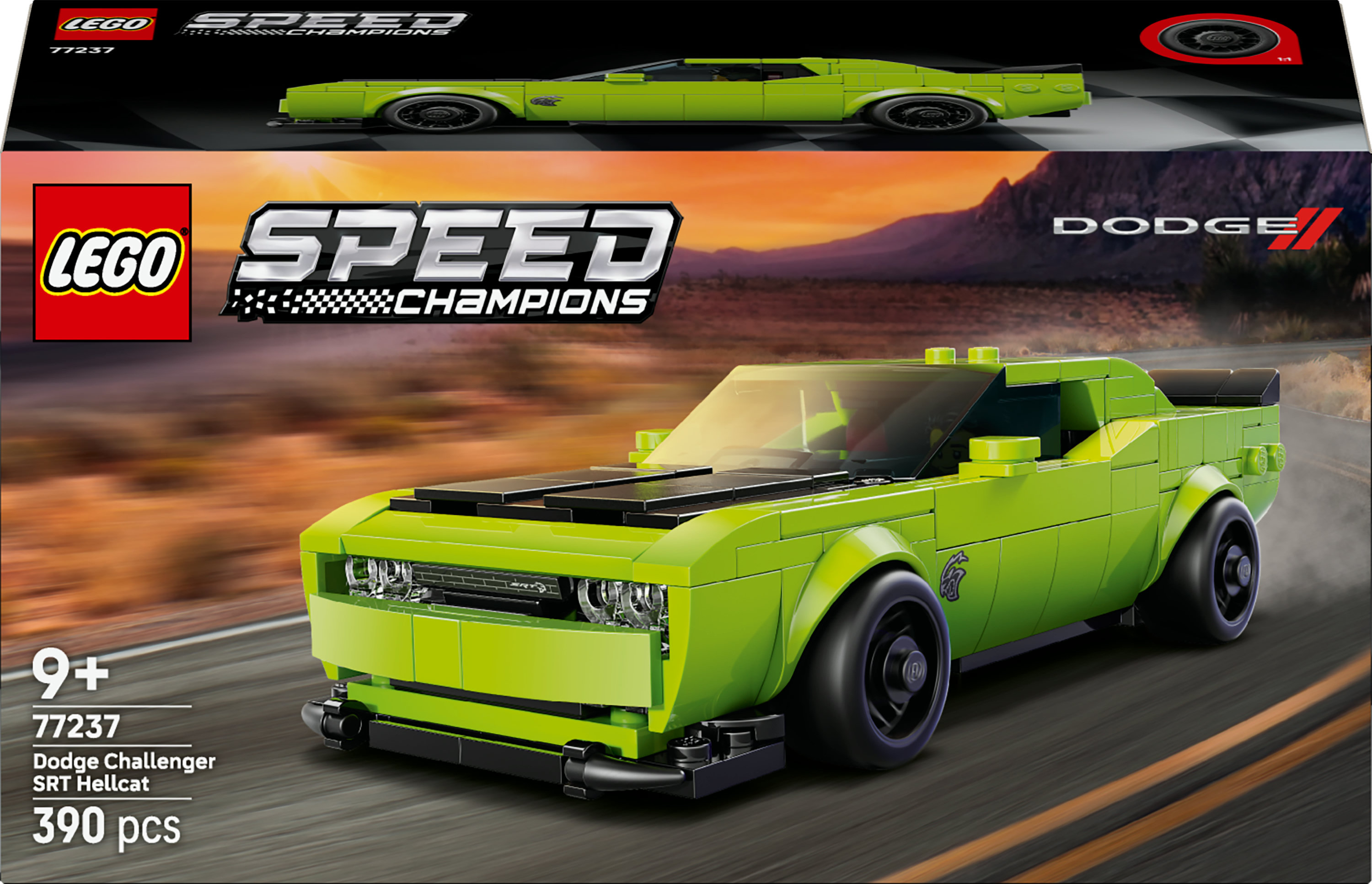 Lego Speed Champions 77237 Dodge Challenger SRT Helicat Sportauto