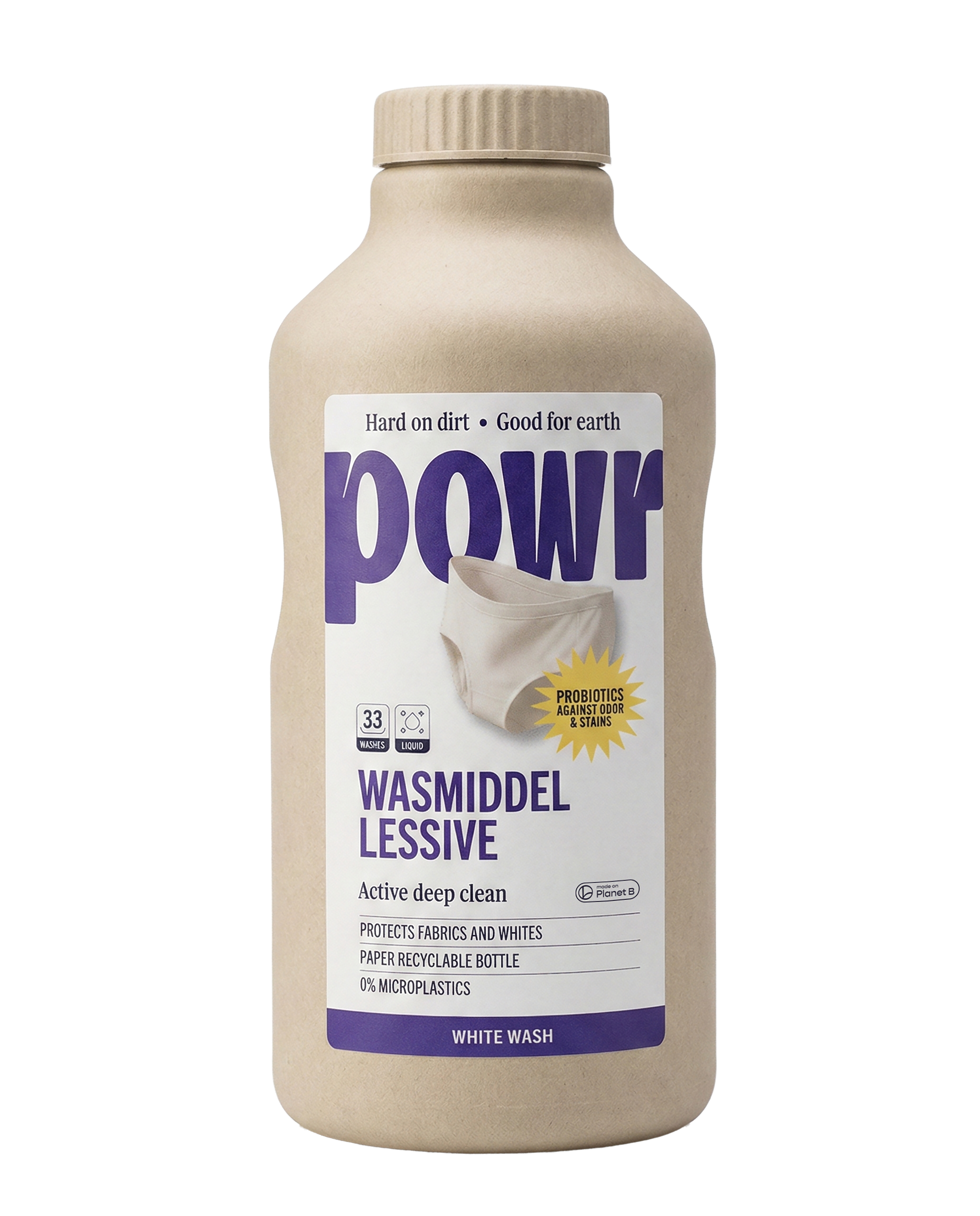 POWR Vloeibaar Wasmiddel Wit