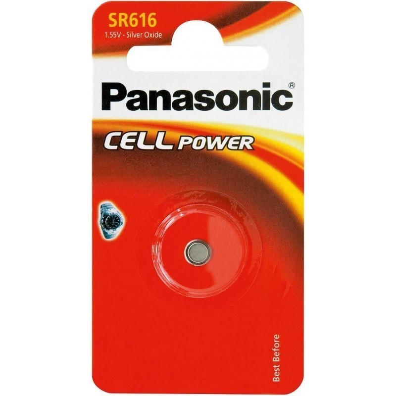 Panasonic Knoopcelbatterij Silver Oxide SR616/GP321