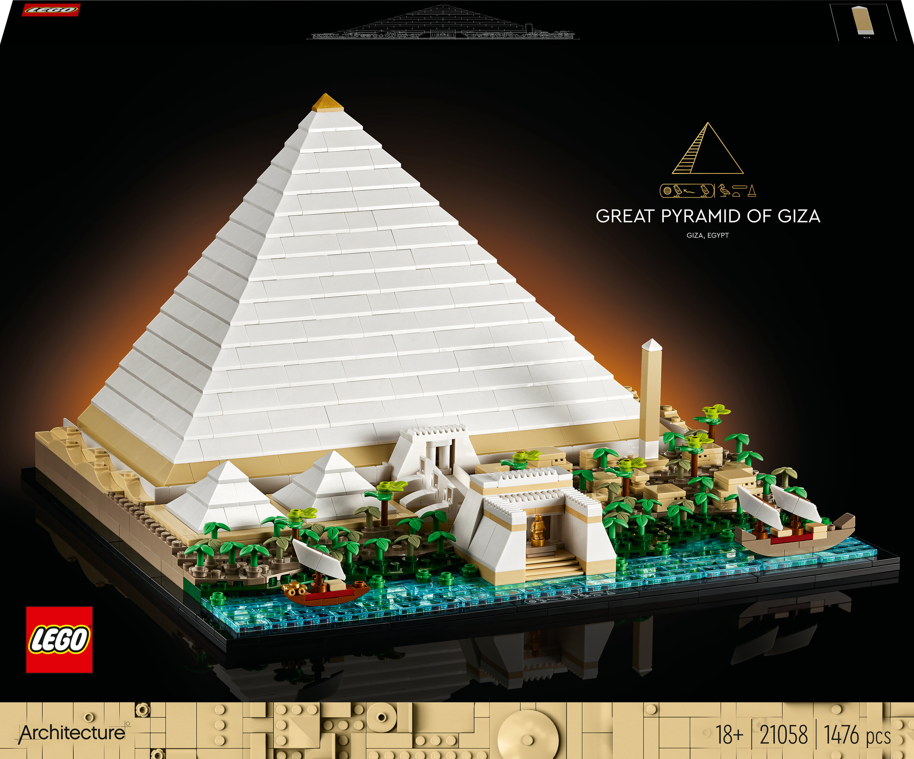 LEGO Architecture 21058 The Great Pyramid of Giza