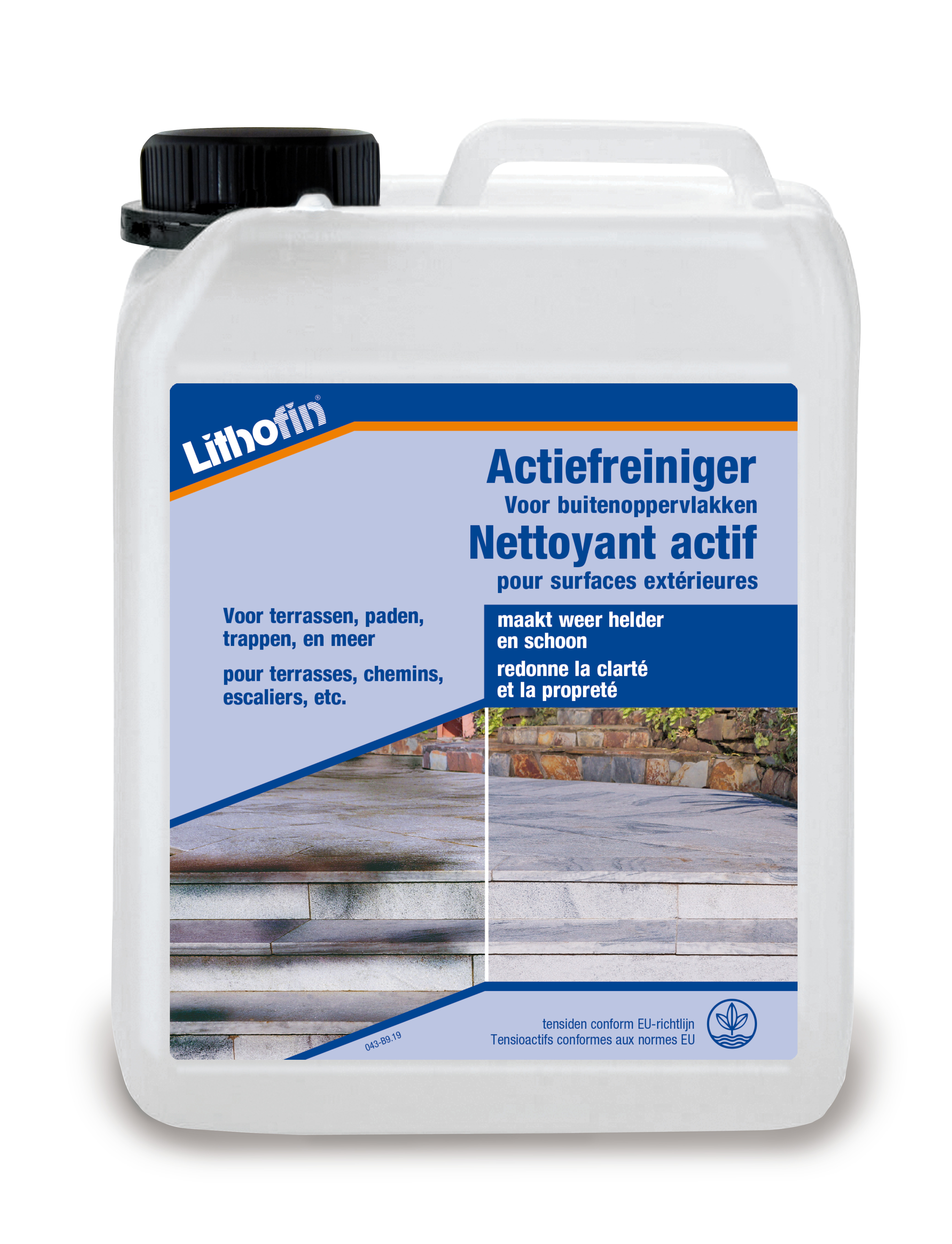 Lithofin Onderhoudsreiniger Actief Outdoor 2,5 l
