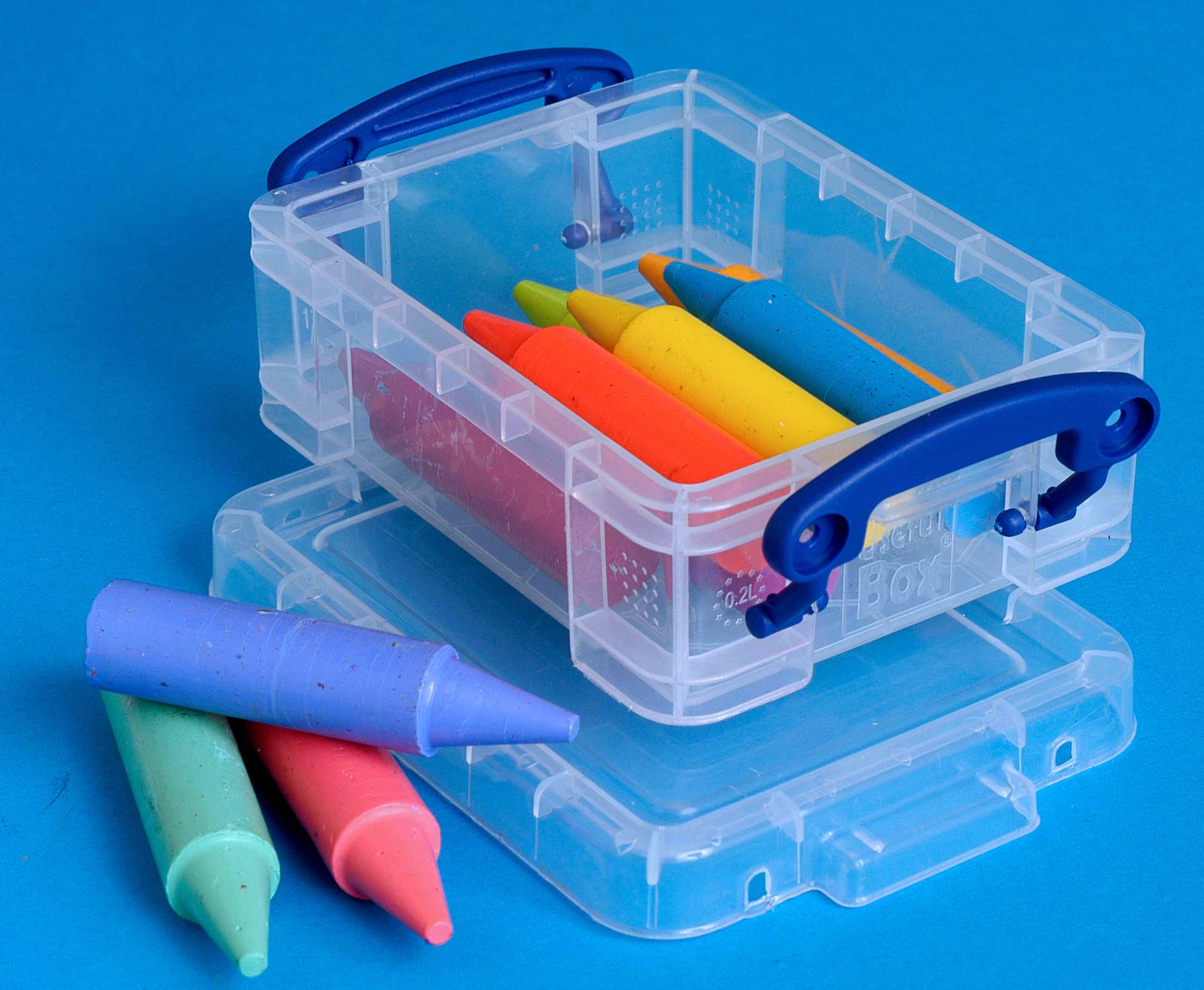 Really Useful Boxes Opbergbox 200ml - Transparant - 12x8.5x4.5 cm