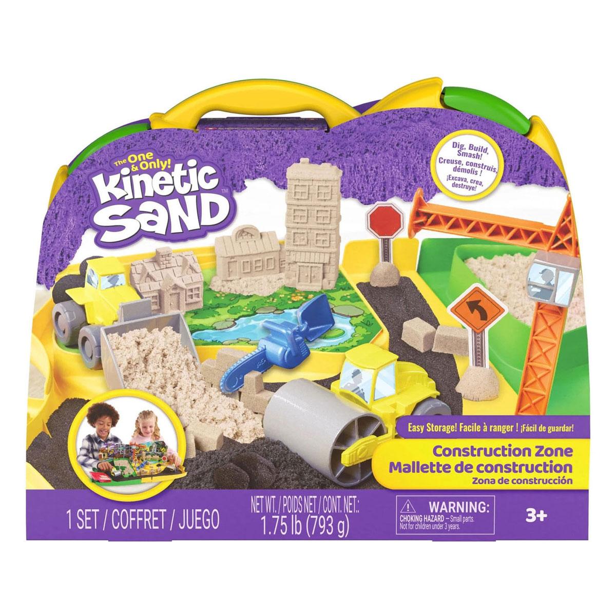 Kinetic Sand - Construction Case