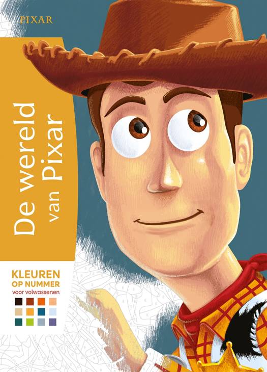 Kleuren op Nummer voor Volwassenen - Disney Pixar