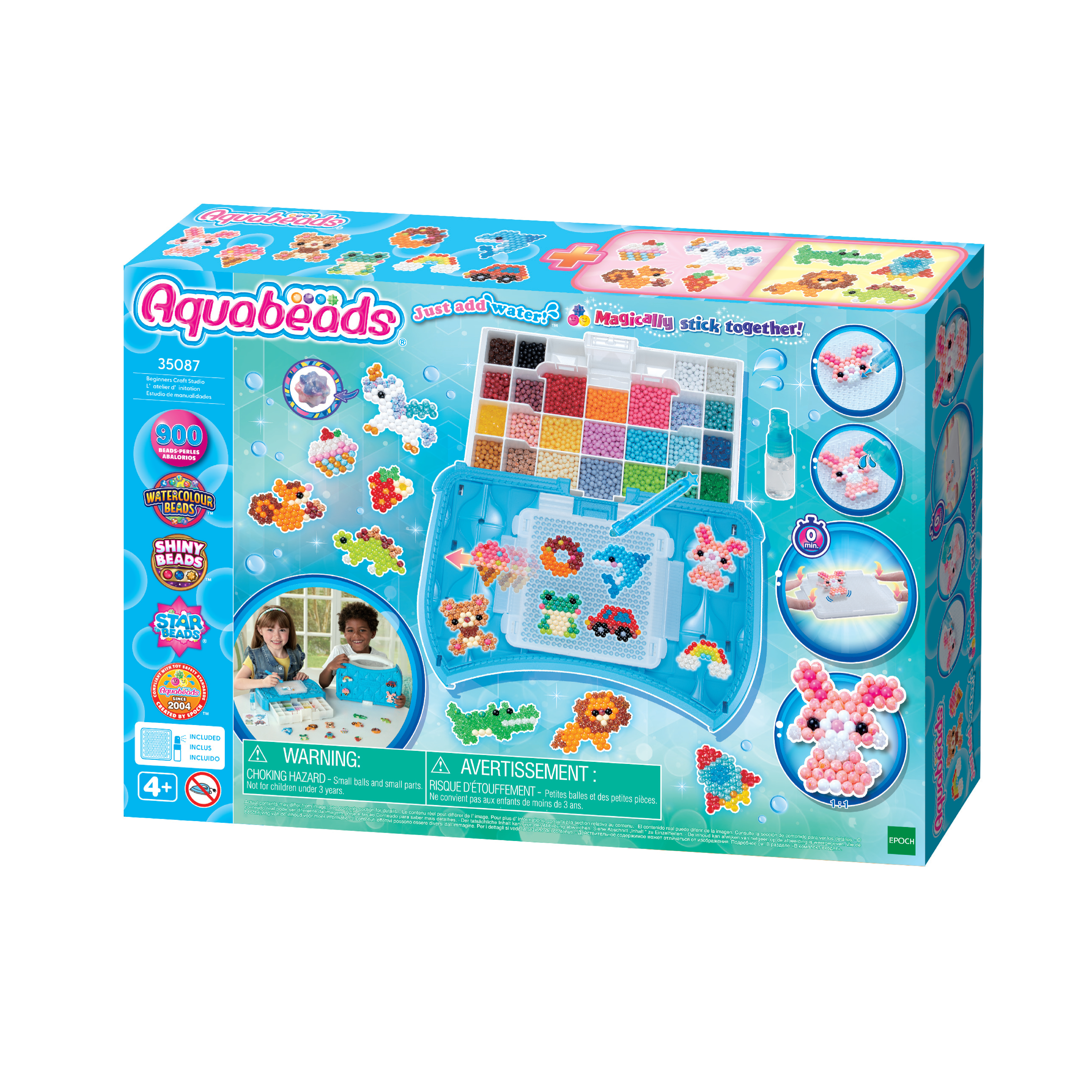 Aquabeads beginners Meeneem koffer 900 Parels