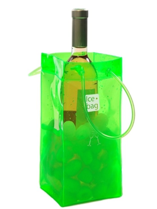 Ice Bag Basic Groen - 11x11x25 cm
