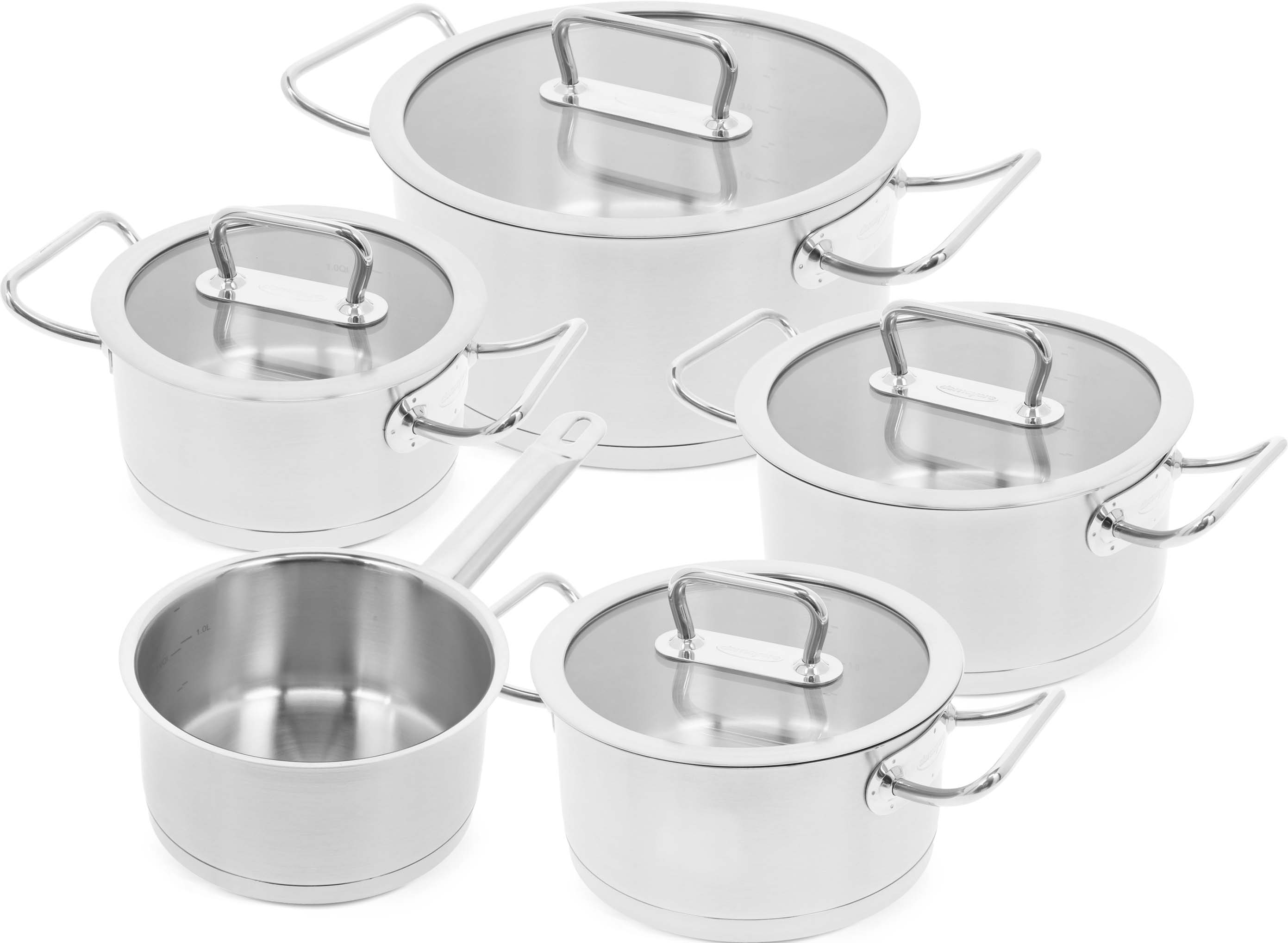 Demeyere Kookpottenset Diverto 5-delig - RVS - alle Vuren