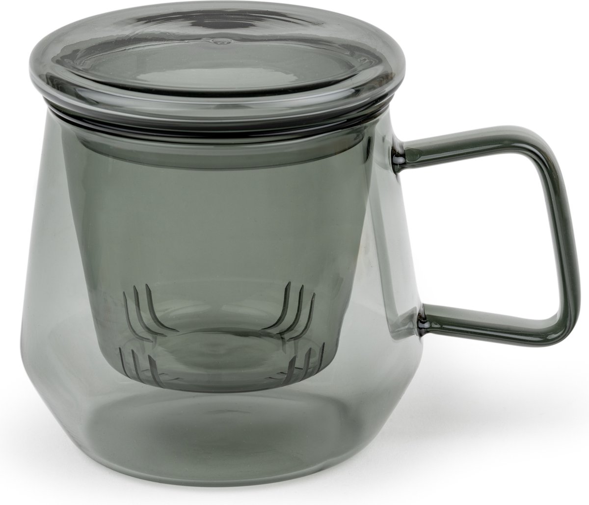 Bredemeijer Theeglas Tea For One Livorno Zwart 350ml