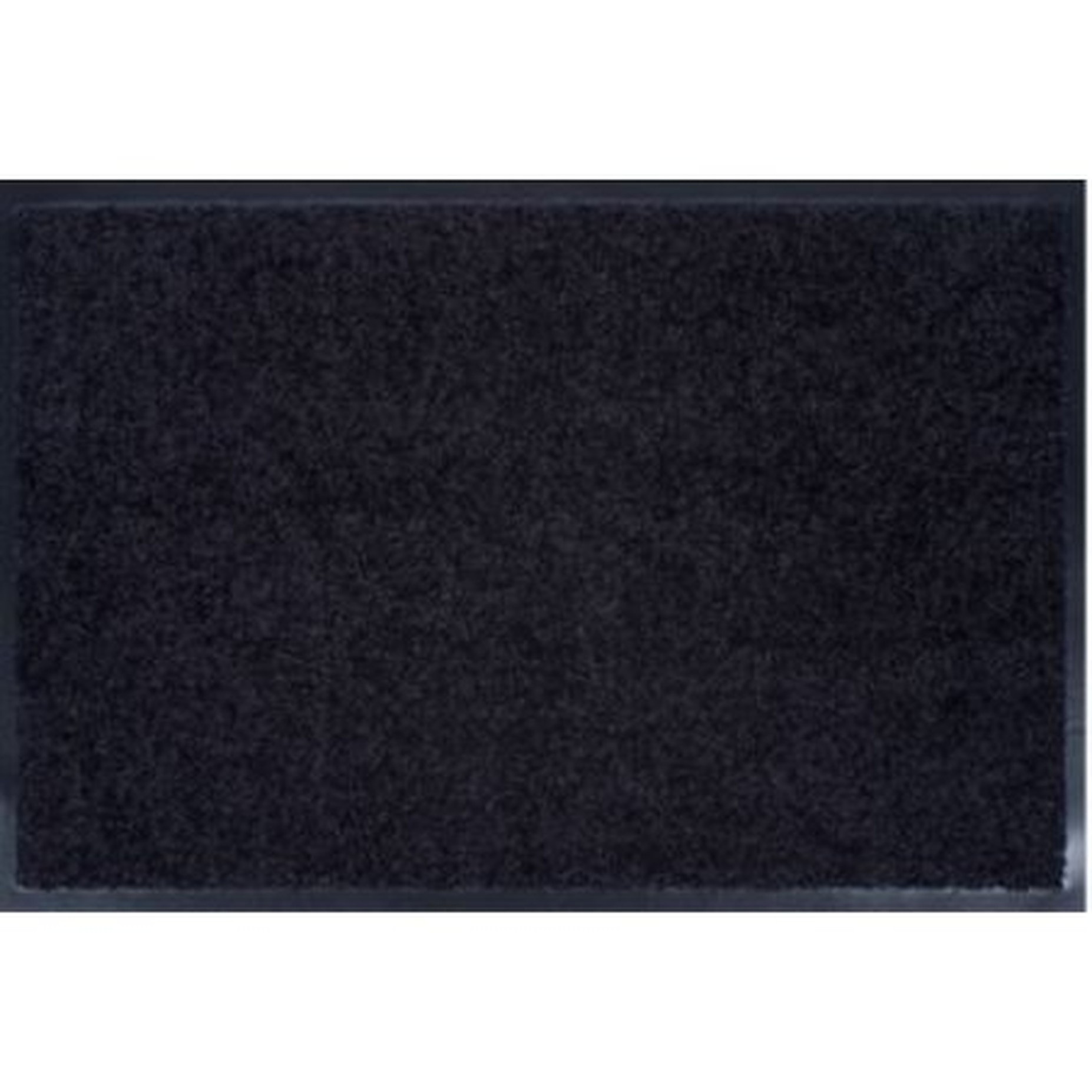 Deurmat Wash&Clean Zwart 75x50 cm - Rubber