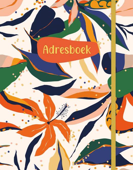 Paperstore Adresboek Groot - Vibrant Jungle