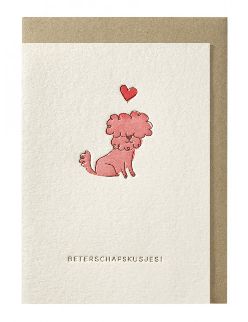 Wenskaart Beterschapskusjes