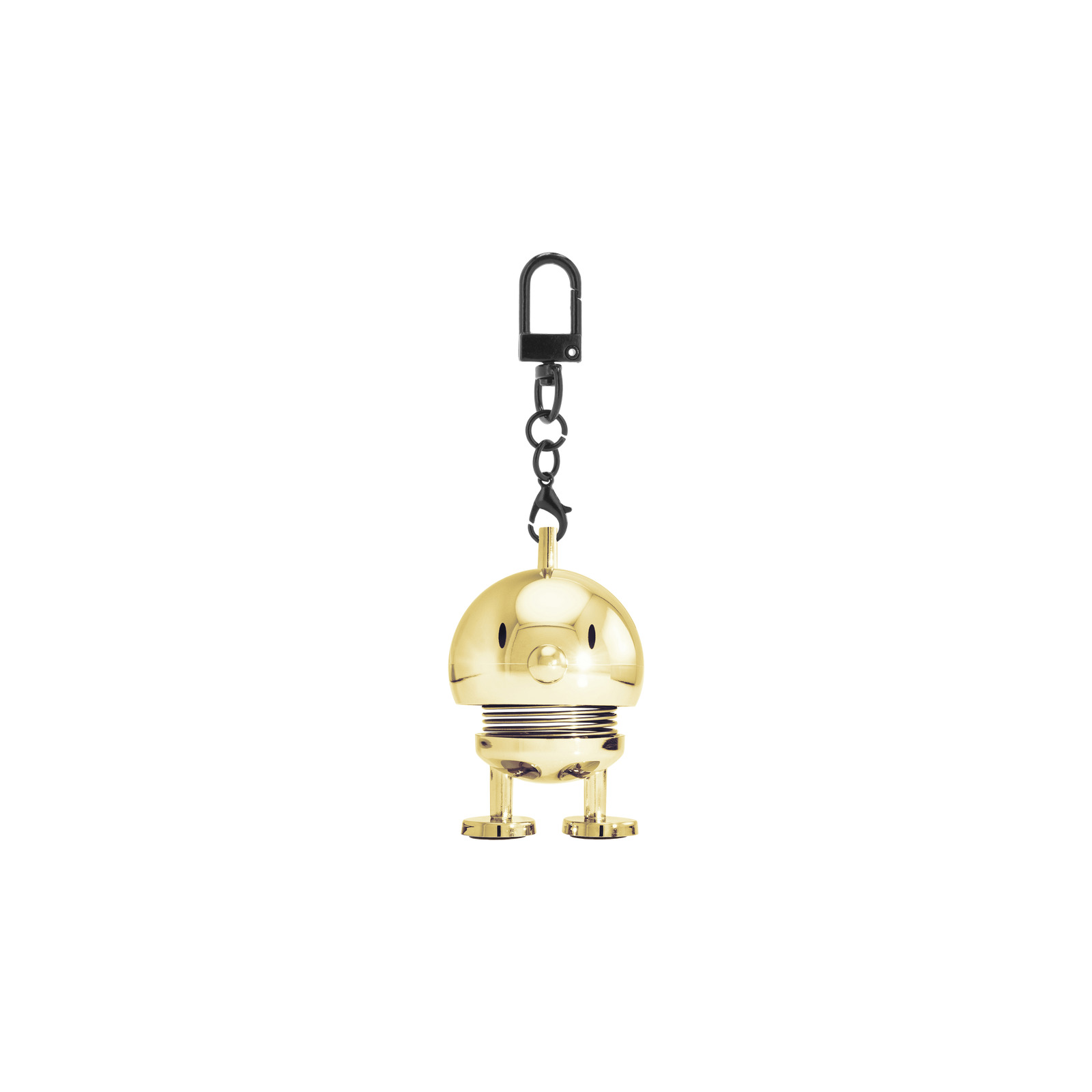 Hoptimist Sleutelhanger Bumble XS Gold 4x3.4x6 cm - Bag Charm