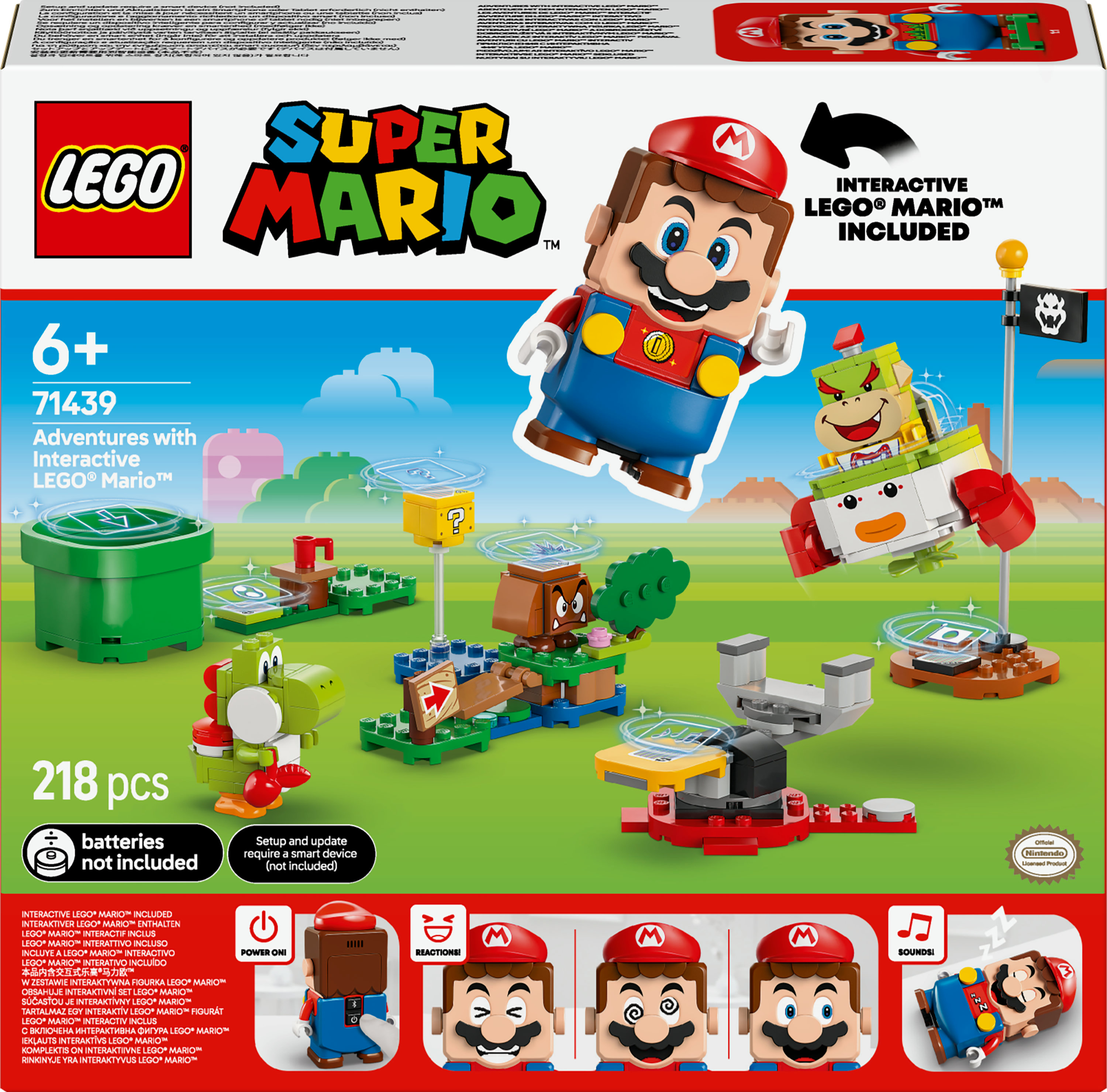 LEGO Super Mario 71439 Avonturen met Interactive LEGO Mario