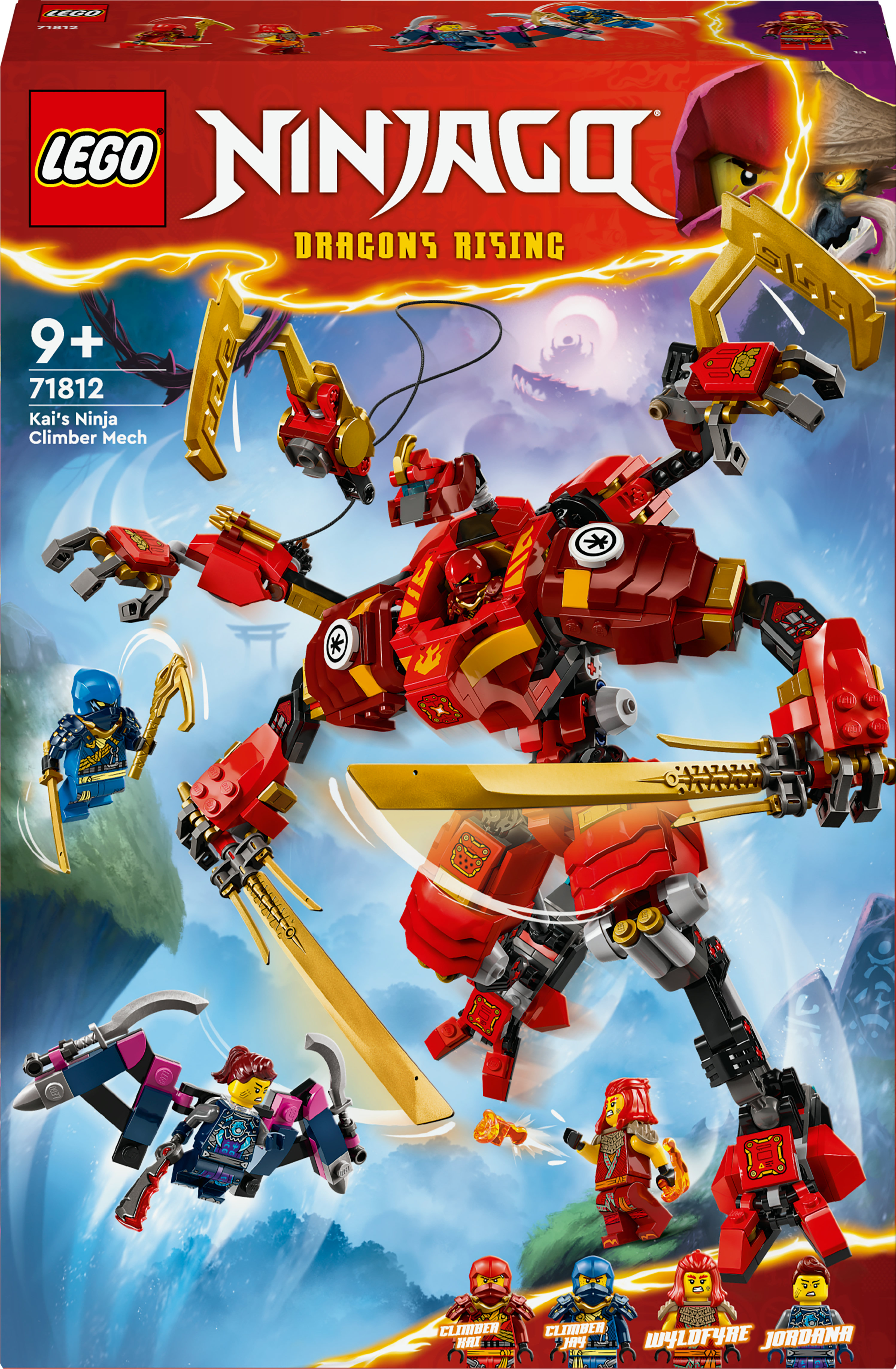 Nieuwe LEGO NINJAGO sets onthuld LEGO Ninjago 71812 Kai’s ninjaklimmecha