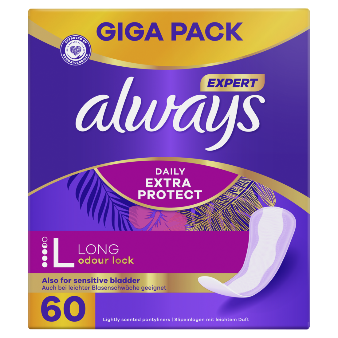 Always Inlegkruisjes Profresh Long 60 stuks