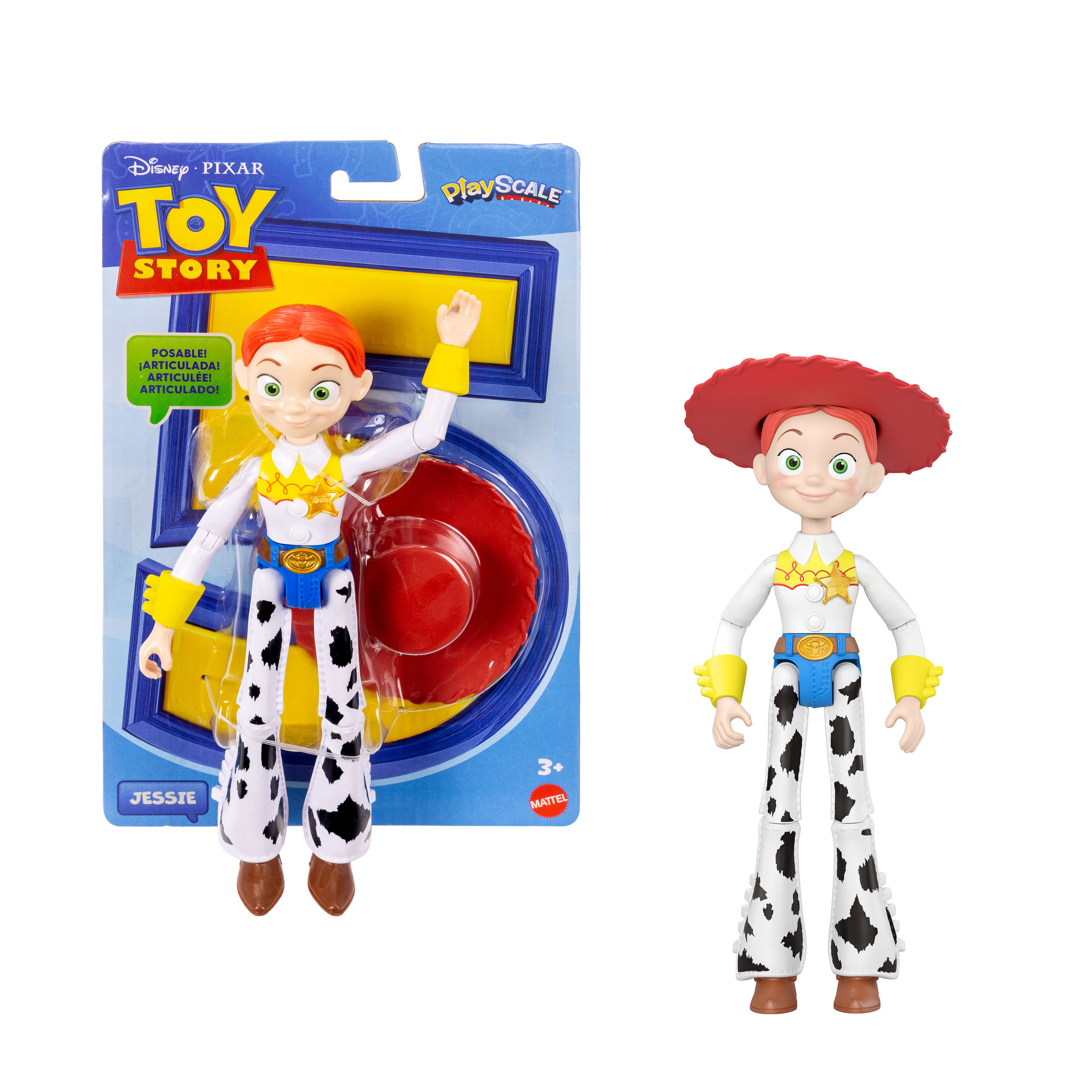 Toy Story 5 - Jessie, 17 cm, 12 beweegbare gewrichten