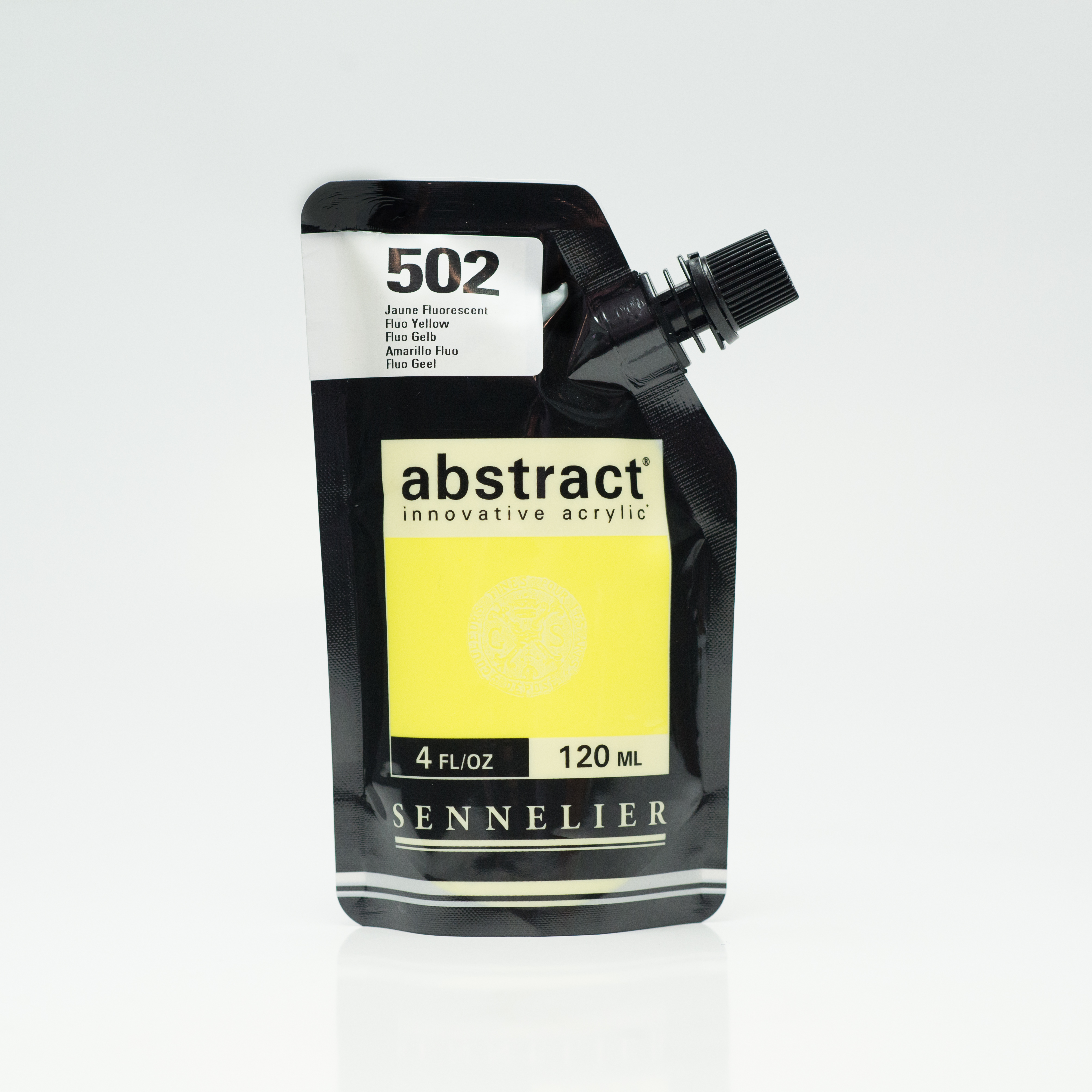 Acrylverf Abstract 120ml Sennelier - Fluo Geel